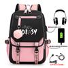 Korean Stray Kids Backpack Student Bag Men'S And Women'S Fashion Backpack Travel Bag Usb Computer Bag