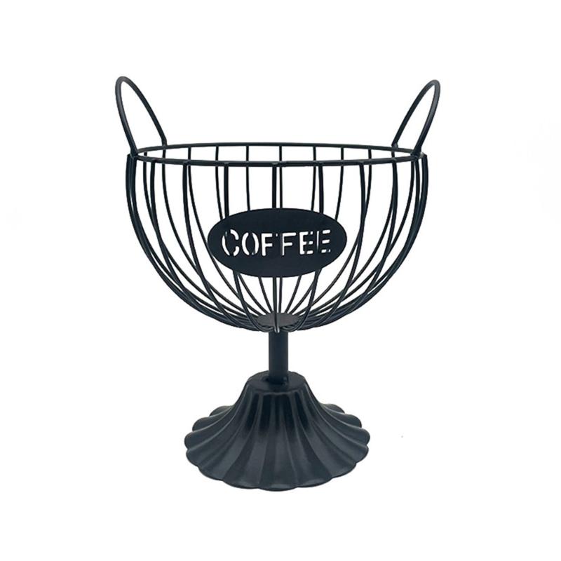 

Space Saving Coffee Storage Rack Versatile Coffee Storage Container Portable Storage Organizer Container Display Stand чорний