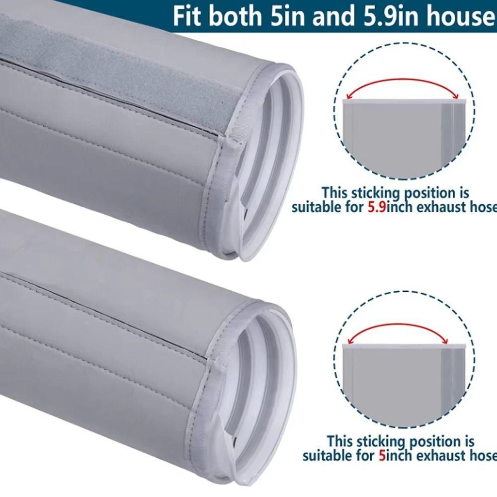 Waterproof Air Conditioner Hose Cover Insulation Dustproof AC Insulated Hose Cover Wear-resistant Universal