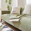 New Cream Nordic Light Wind Luxury Chenille Solid Color Four Seasons Universal Sofa Cushion Living Room Anti-Slip Cover Cloth