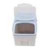 Rice Storage Container with Cup Airtight Sealed Food Grain Organizer Plastic Kitchen Supplies