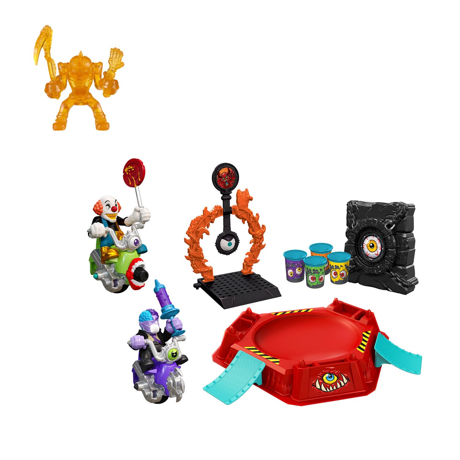 

Набор Боевой Арены Monsumoto DX 02 Рыцарь Джокер Мэтт Доктор К Набор Всадник Монсумото Киракира Прозрачный [BANDAI] & (Бонусная версия. 1)