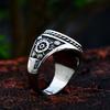 BEIER 2022 Nouvelle Mode Punk Navigation Pirates Bague Crâne Bague Homme Cool Biker Hip Hop Films Bijoux Vente en Gros