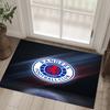 Rangers FC Design Crystal Velvet Carpet Cozy Non?Slip Printed Rug For Bedroom Living Room Entrance