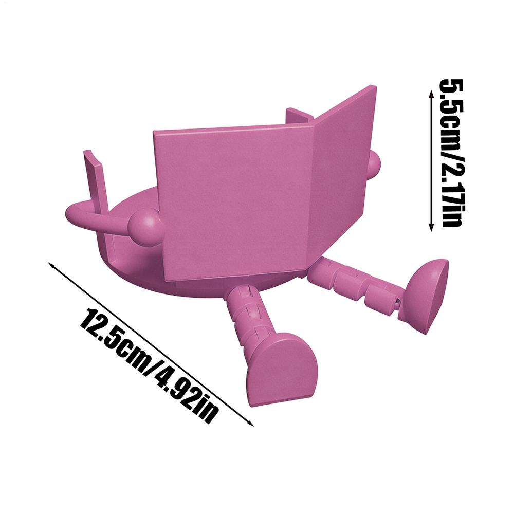 Toilet Paper Holder Stand 3D Printed Reading Funny Cute Napkin Stand Bathroom Toilet Paper Holder for Bathroom Kitchen RV Travel