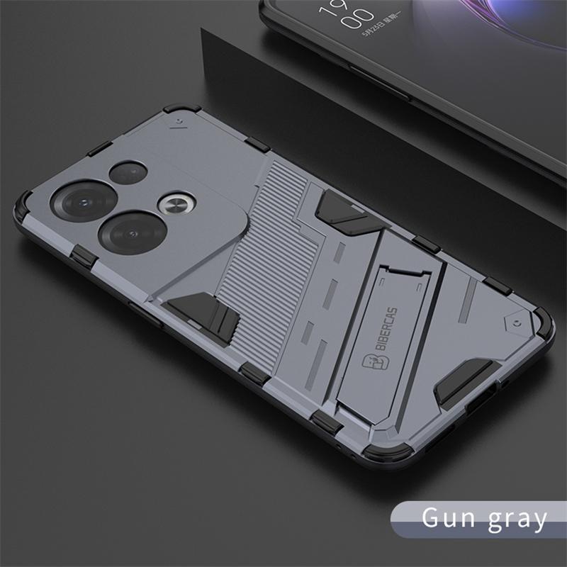Phone Holder Case For Oppo Reno 8 Pro Case Bumper Anti-knock Armor Full Back Cover Oppo Reno 8 Pro 5G Case For Oppo Reno 8 Pro