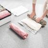 Hand-Rolled Compression Bag, Waterproof Clothing Storage Bag, Organizer Bag, down Jacket Travel Vacuum Storage Bag, No Need for Air Extraction
