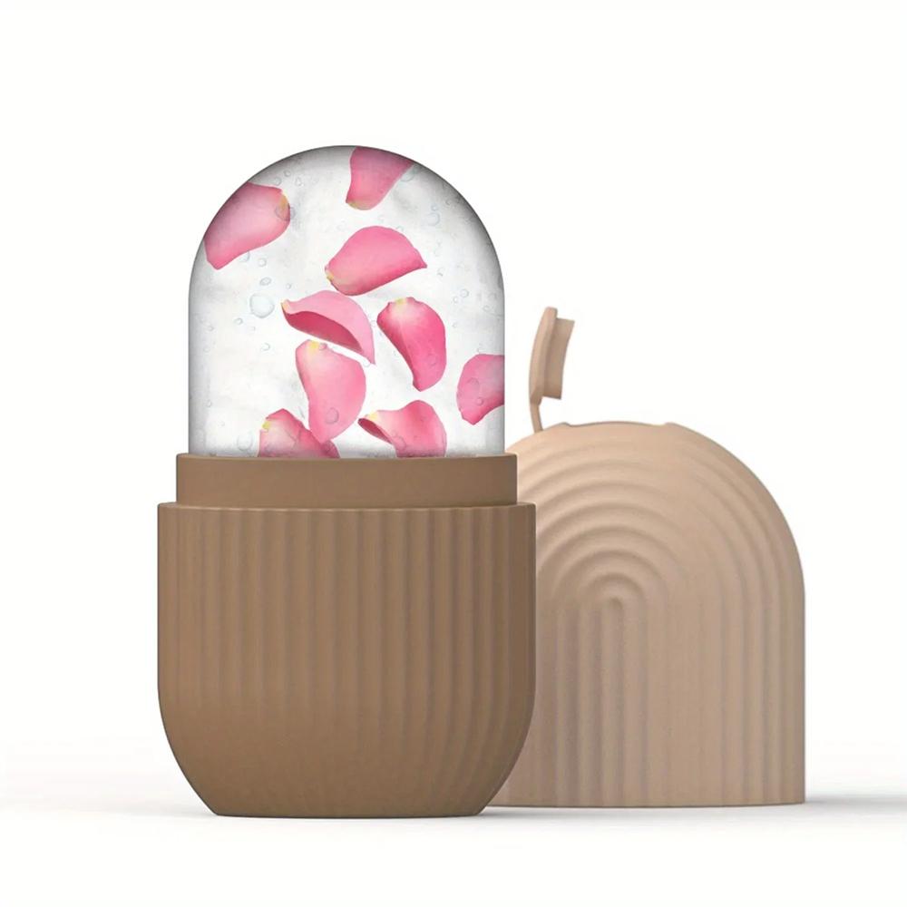 

Силиконовые лотки для кубиков льда, косметический лифтинговый ледяной шар, массажер для лица, контурный ролик для глаз, уход за лицом, инструмент для ухода за кожей, уменьшающий прыщи хаки