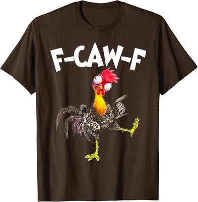 Funny F-Caw-F Chicken FCAWF Chicken Design Caw Unisex T-Shirt