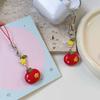 Fashionable Lovely Apples Charm Phone Strap Symbolizing Good Luck and Happiness Accessory for Fashion Enthusiasts