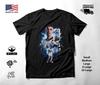England Number 20 Blue Lightning Collage Soccer T-Shirt Black Unisex S-2XL