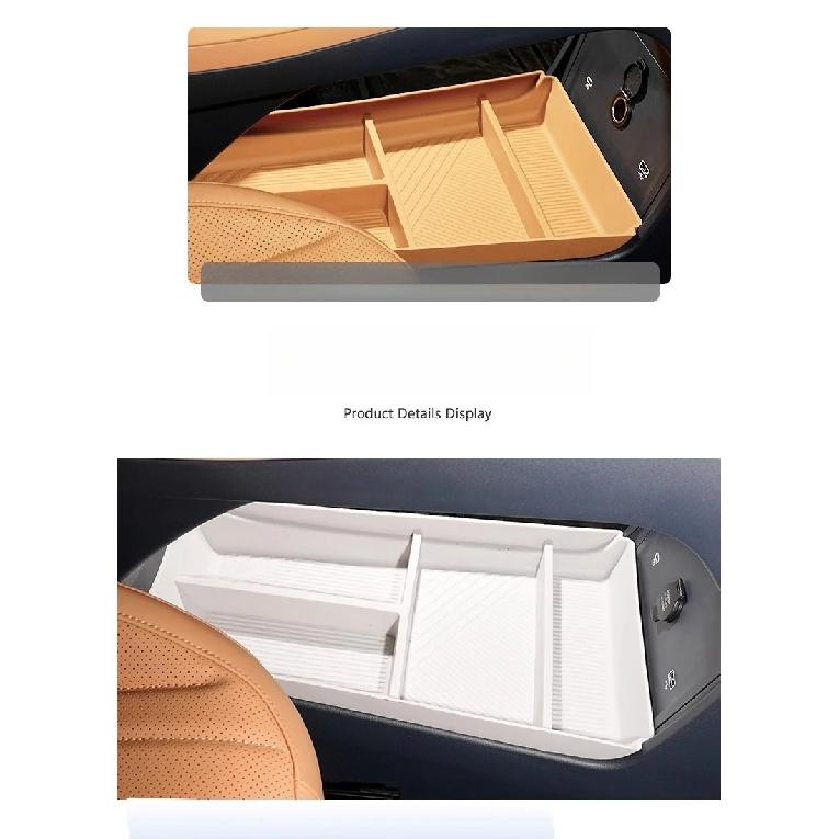 Car Central Control Armrest Under Storage Box For Geely Galaxy Starship 7 EM-i 2025 2026 Interior Accessories