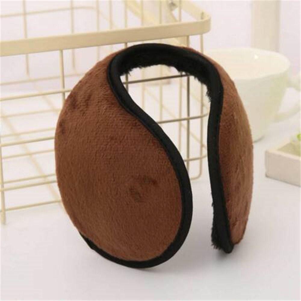 For Male For Female Solid Color Keep Warmer Earflap Plush Earmuffs Earcap Ear Cover Ear Warmers