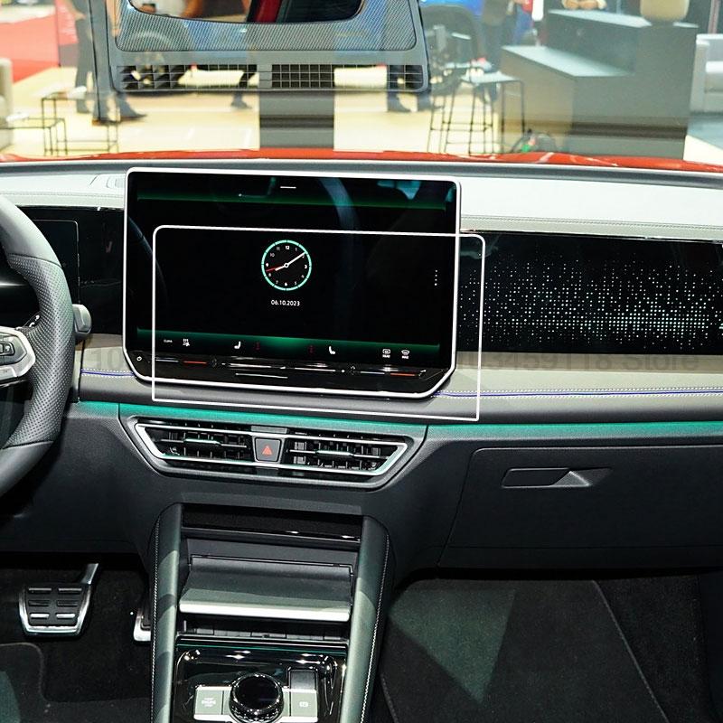 

Захисна плівка з загартованого скла для Volkswagen Passat B9 2024 2025 Автомобіль 15-дюймовий GPS-навігація Сенсорний екран проти подряпин прозорий
