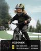Kinder Fahrrad Skateboard Helm Vollgesichtshelm Abnehmbarer Kinnbügel Weiches Innenfutter EPS Stoßabsorption Atmungsaktiv Fahrradhelm