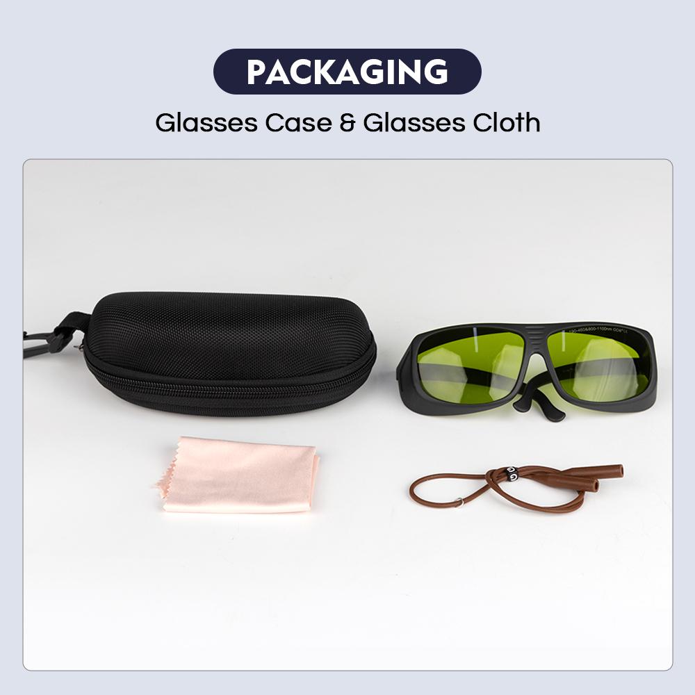 DMK New Fiber Laser Goggles for Marking Cutting Welding Cleaning Protection Competitive Price OD8+ brown