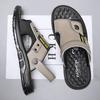 Beach Shoes Men's 2025 New Summer Wear Light Dual-purpose Sandals Men's Outdoor Casual Driving Slippers Non-slip