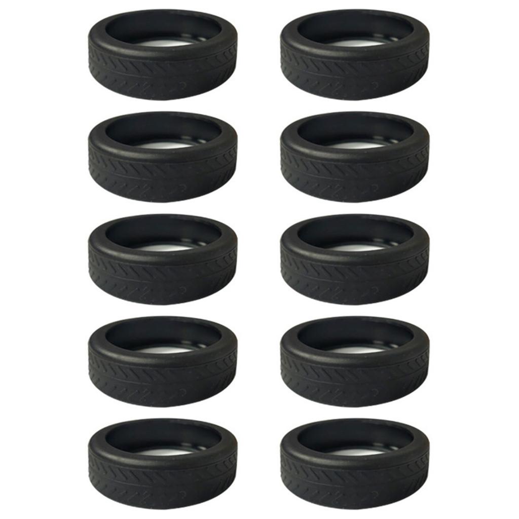 10 Stück Robuster Silikon-Radschutz für Reisetaschen Verhindert Schäden an Ihrem Gepäck