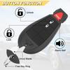 Key Fob Replacement for 2013- Ram 1500 2500 3500 4500 5500/19-21 Ram 1500 Classic Car Keyless Entry Remote Control,GQ4-53T,3 Buttons