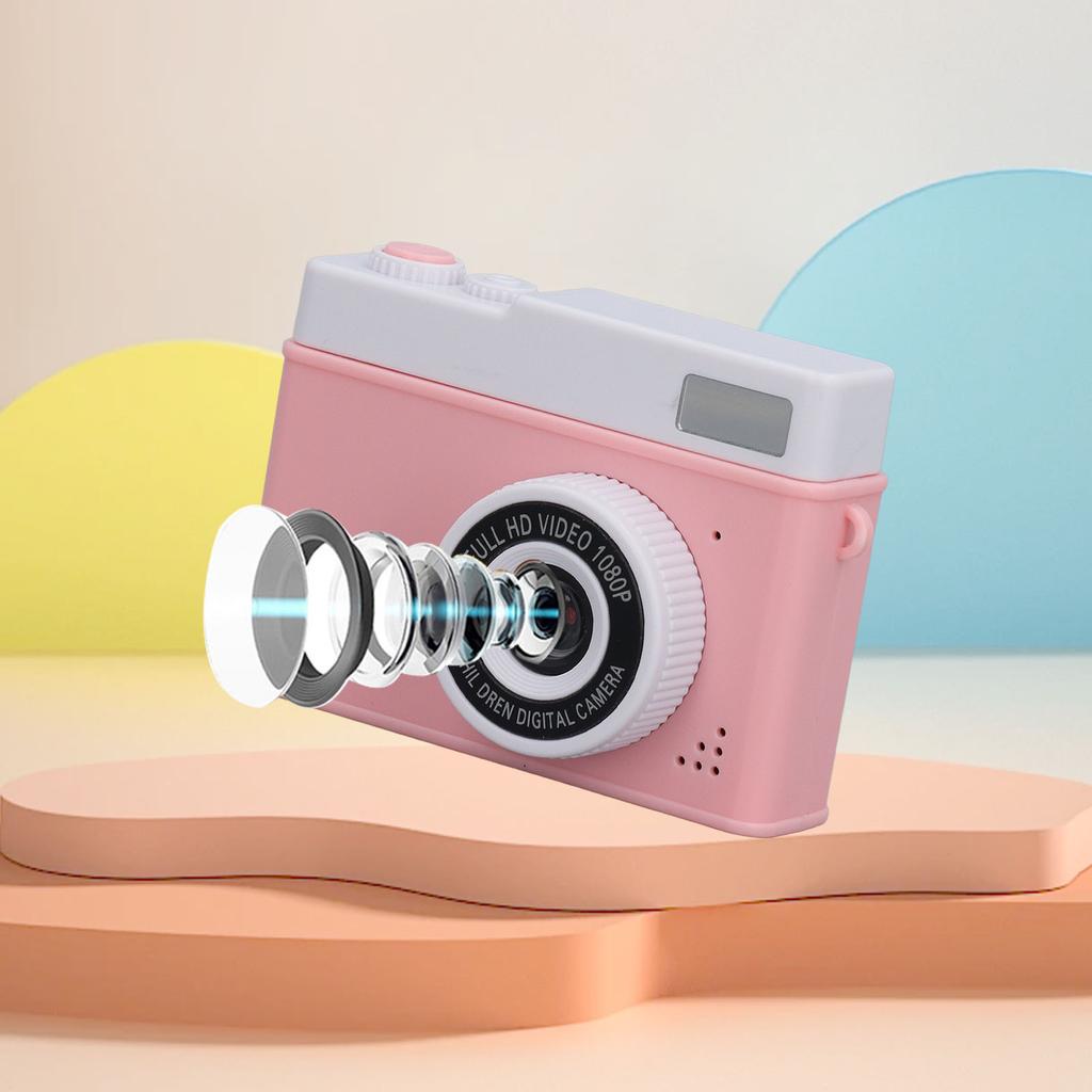 1080P Kids Camera Auto   Point and Shoot Camera with 4X Digital Zoom 2.0 Inch   Screen Anti Shake Compact Small Camera for Boys Girls Kids