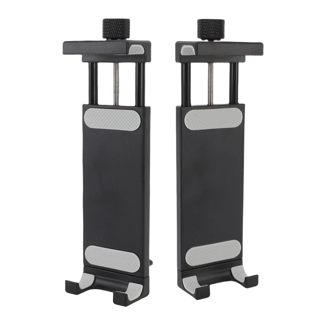 Tablet Stand 120 To 250mm Range Quick Adjustment 1 4in Screw Hole Tablet Clip Mount for Live Streaming Video Conference