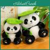 Adorable Leaf Panda Plush Toy Soft Cuddly Animal Doll Gift For Girls Perfect For All Ages