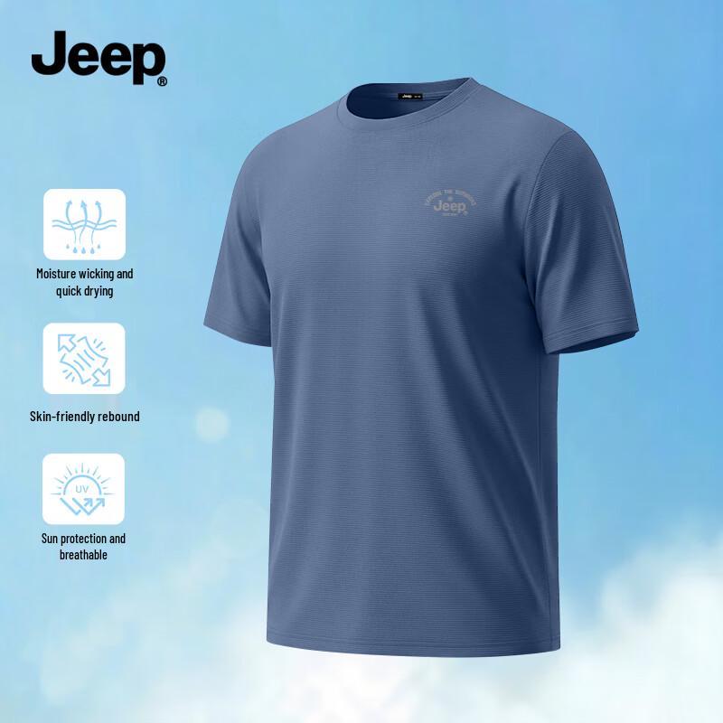 JEEP Men s UV Protection Quick-Dry Sport T-Shirt XL