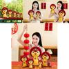 Charming Soft Plush Snake Doll With Unique Zodiac Design For 2025 Year