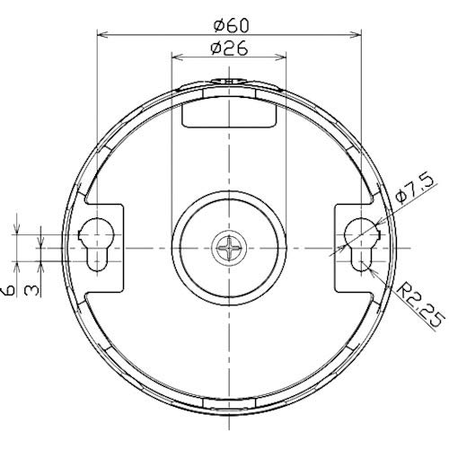 Luz LED Giratoria Pequeña a Batería Industrial Nichido, Luz Estroboscópica LED 75, Amarilla, NLF75-BA-Y