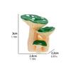 10Pcs Resin Mushrooms for Garden and Home Decoration Ornaments for Cake Decorating Ornaments