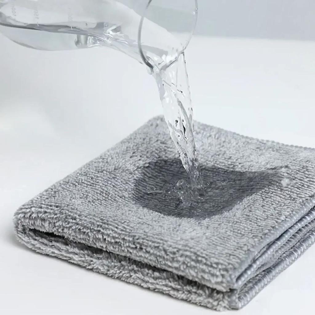 5pcs-Thickened Magic Cleaning Cloth Microfiber Glass Clean Towel Reusable Washable Lint-free Cleaning Rags for Kitchen Glass Car