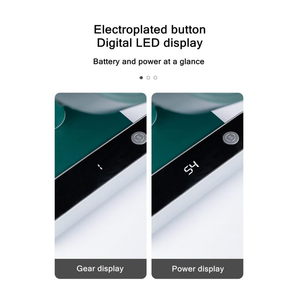 Mini ventilator electric portabil USB, reîncărcabil inteligent, cu 4 trepte, reglabil, răcitor de aer silențios, pentru birou, casă, călătorii