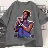 Daniel Caesar Tshirt Summer Hippie T Shirts Unisexs Cotton Crewneck Oversized Clothes Short Sleeve Y2k Fun Tops