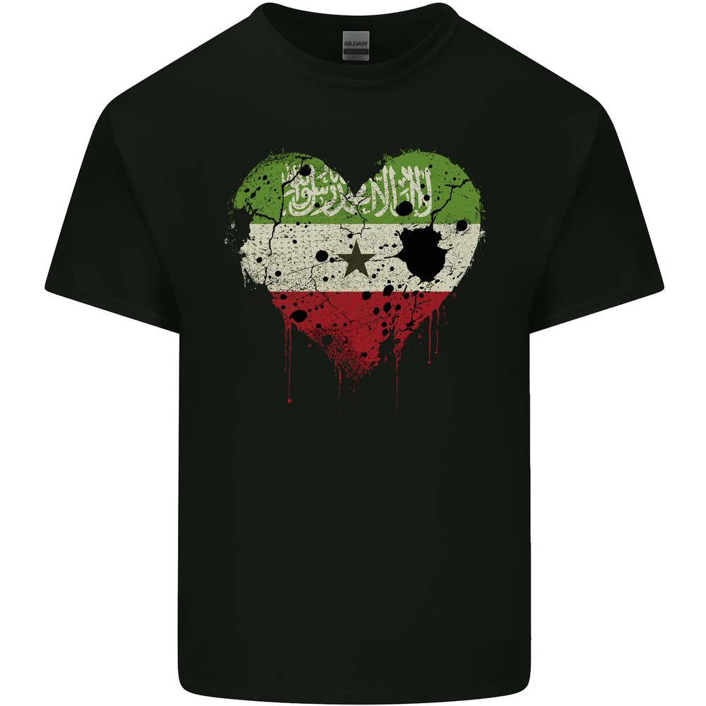 Love Flag Somaliland Football Kids T-shirt Childrens XXL