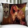 Rock Band DDeath cushion cover Birthday Anniversary Gifts Double Sided Printed Zipper Cushion Cover Soft Skin Bedding