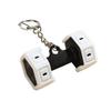Keychain Pendant 3D Printed Dumbbell Charm Gym Keyring Sports Style Fitness Key Holder Backpack Accessories