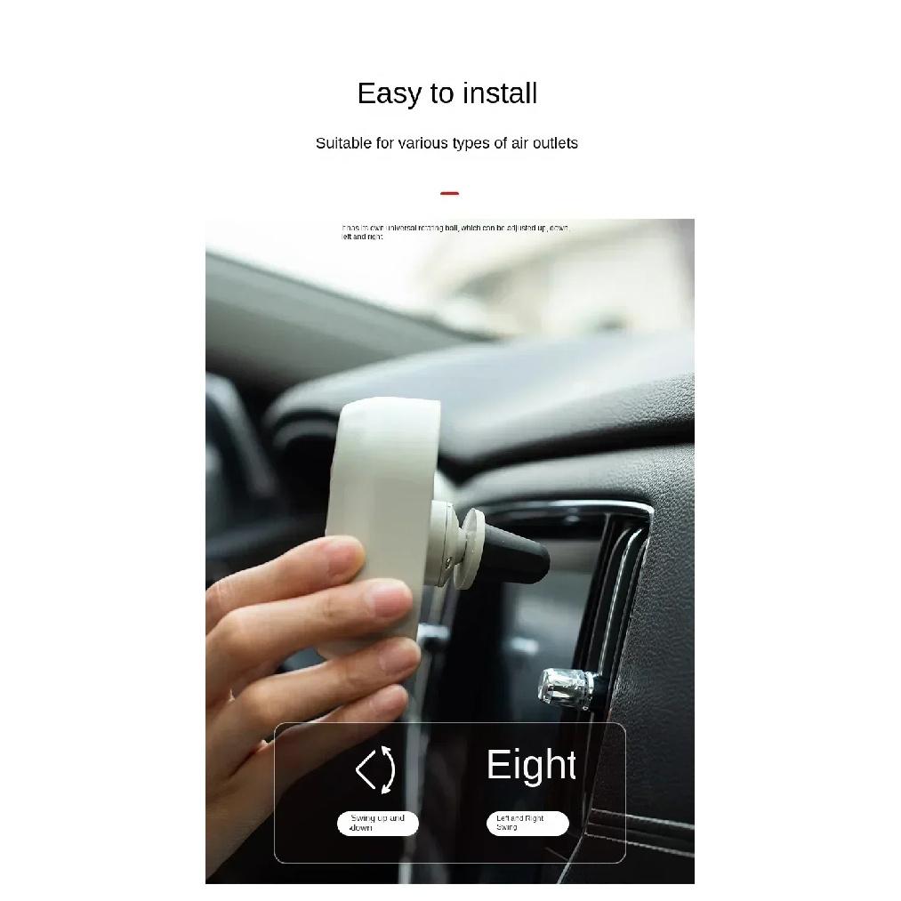Mini Car Air Outlet Cooling Fan Adjustment Powerful USB Light Creative Low Noise Mini Car Interior Fan Cooler
