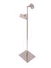 Adjustable Polished Silver Double-Ended Hanging Bag Handbag Display Stand Purses Handbag Holder Rack Organizer Stand