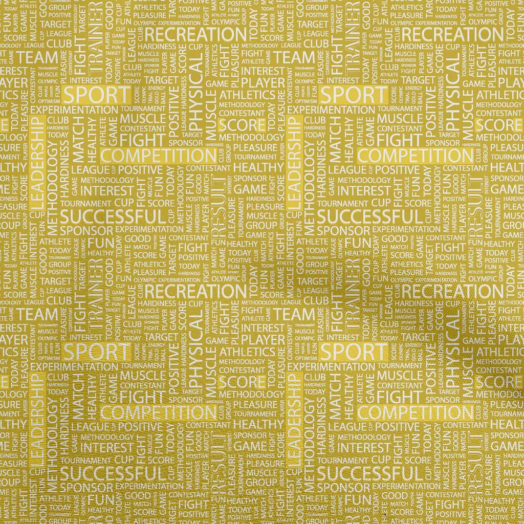 oneOone Cotton Flex Blue Fabric Writing Text Sewing Material Print Fabric By The Yard 40 Inch