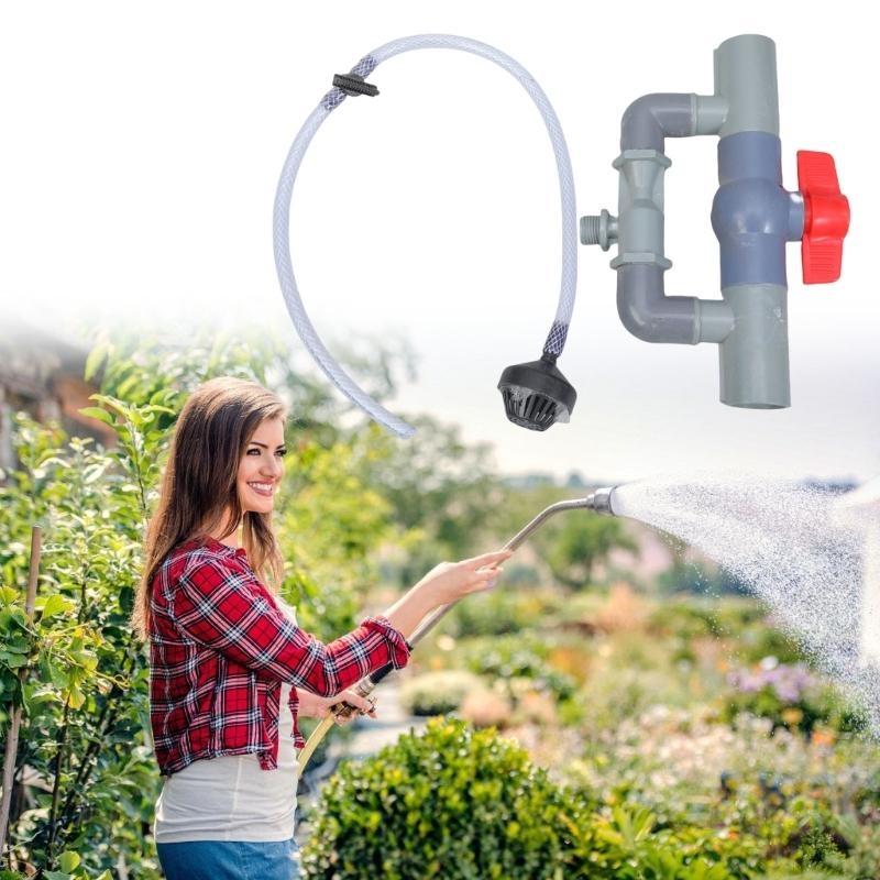 Landwirtschaft Dünger Injektor Set Filter Wasserrohr Gerät Bewässerungsgewinde Gewächshaus Bewässerungsarmatur