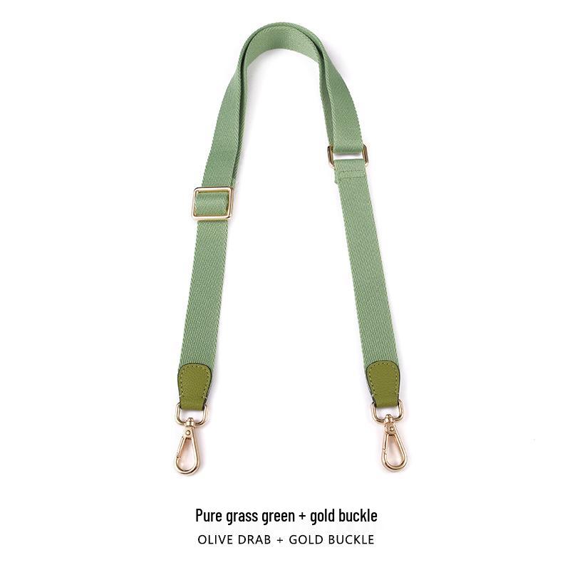 MHS-F-37 2,5CM Jednobarevný Nastavitelný Plátěný Popruh Přes Tělo/Přes Rameno Náhradní