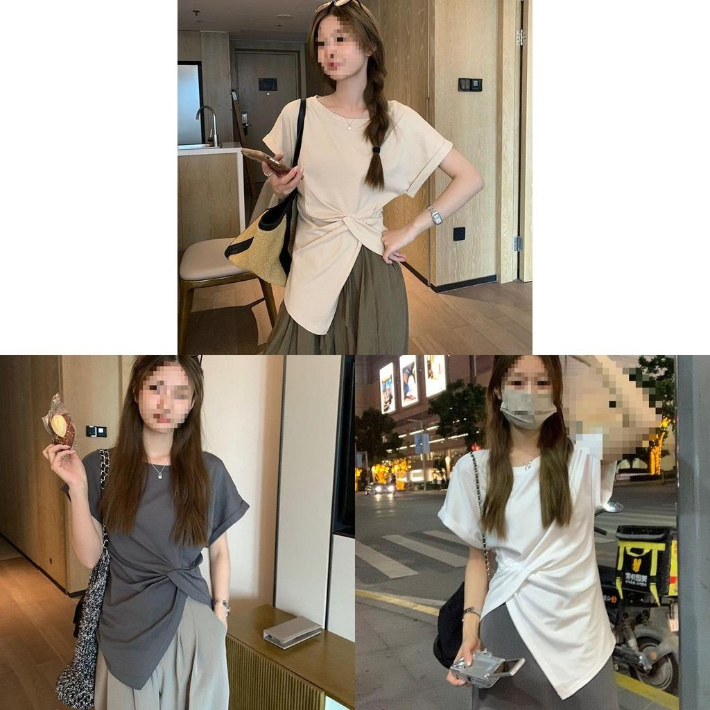Tshirt Summer Womens French Style Loose Fit Sleeveless Top With Embroidery For Casual Wear
