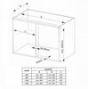 Corner Cargo Kidney Basket Right 400 Silent White For Corner Cabinet