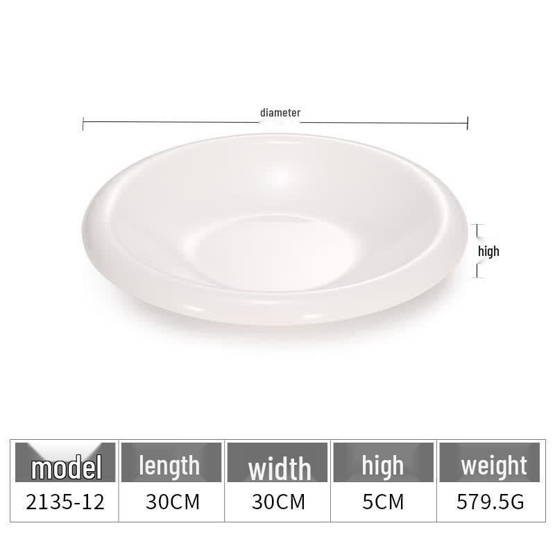 Chuzhou A5 Melamine Deep Dinner Plate