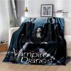 The Vampire Diaries Damon salvatore Blanket Flange Warm blanket Home travel blanket bed linings blankets for beds birthday gift