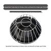 Stainless Steel Round Feeding Trough for Chickens, Ducks, and Pigs - New Style 