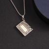 European American Street Cross-symbol Clavicle Chain Bible Religious Necklace