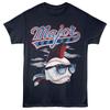 Major League Movie Adult T-Shirt OFFICIAL BALL LOGO Navy Cotton Merch Unisex T-Shirt