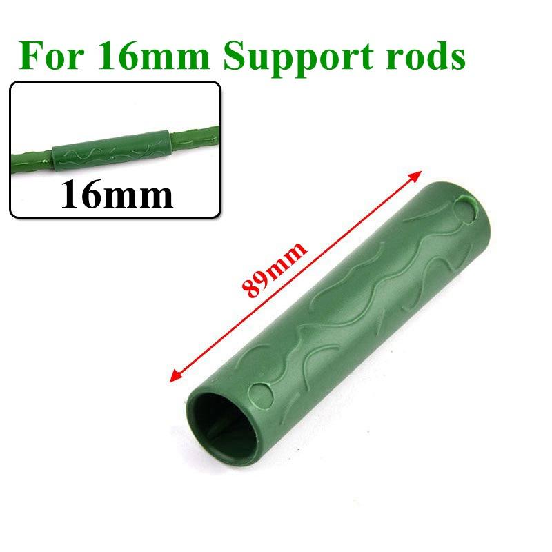 10pcs Plant Support Connectors ,Garden Stakes Grafting Stick Connectors Vines Climbing Plant Connecting Pipes 8/11/16/20mm