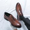 High Quality Men’s Dress Shoes British Style Formal Brogue Leather Shoes Male Classic Social Business Leathers Shoes For Men